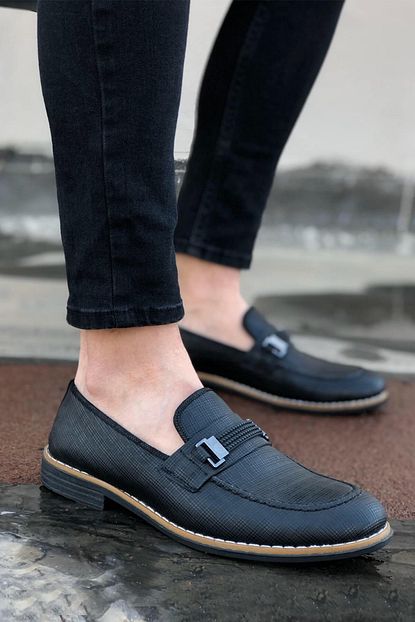 Redshoes Mia 01 Siyah Klasik Erkek Ayakkabi Trendyol