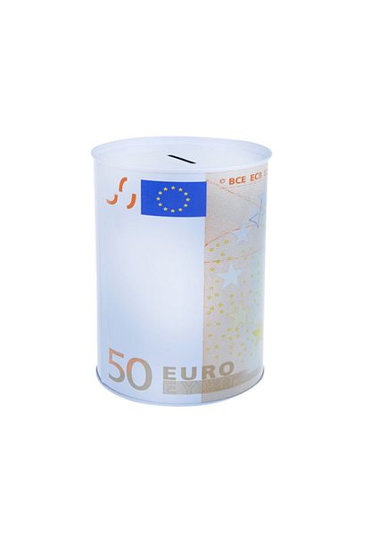 Nerox 50 Euro Desenli Buyuk Metal Kumbara Nrx 1016 Trendyol