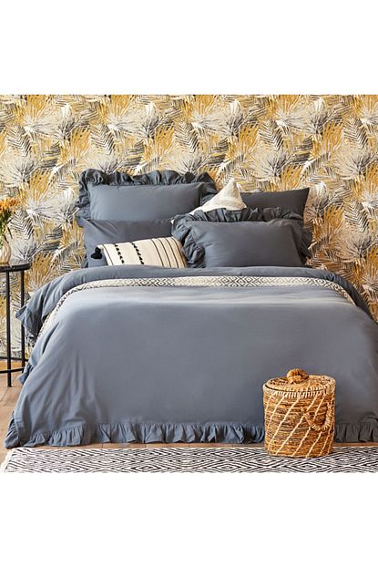Bella Maison 100 Pamuk Brenta Tek Kisilik Antrasit Nevresim Takimi 160x220 Cm Trendyol
