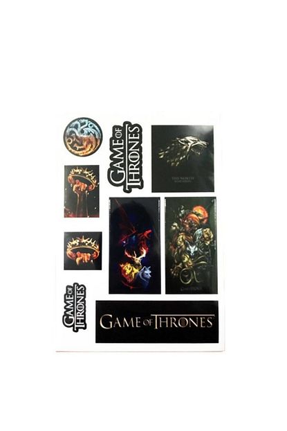 Dukkin Game Of Thrones Sticker Seti Hd Kalite Trendyol