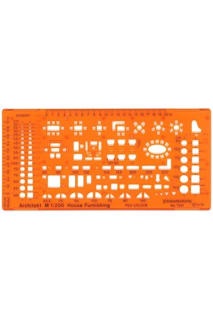 Standardgraph Sablon Mobilya Sablonu 1 200 No 7341 Trendyol