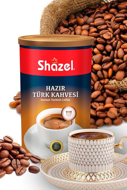 Shazel Sade Hazir Turk Kahvesi 250 Gr Teneke Kutu Trendyol