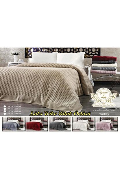 Goldencolors Luks Triko Yatak Ortusu Trendyol