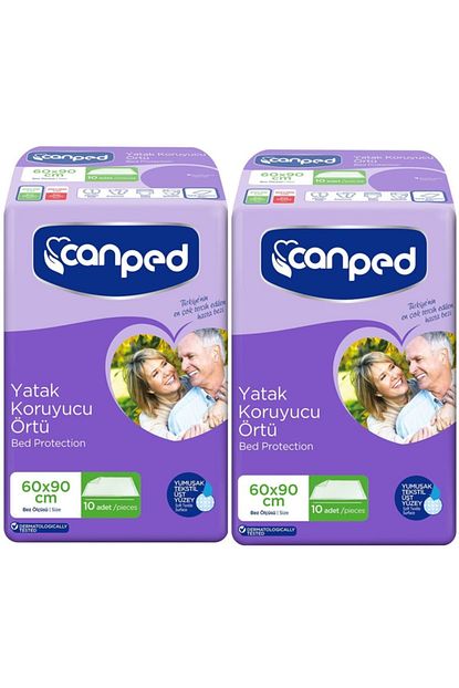 Canped Yatak Koruyucu Ortu Ekstra Ortu 60cm 90cm 20 Adet Trendyol