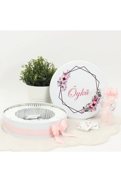 Pelit Valonia Cicek Baskili Metal Kutu Madlen Bebek Cikolatasi Trendyol