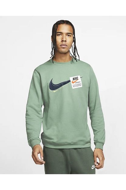 Nike Spor Giyim Erkek Sweatshirt Cu2383 352 Trendyol