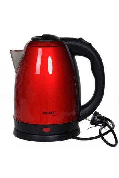 Ulbay Paslanmaz Renkli Celik Su Isitici Kettle 1 9 Lt 1700 Watt Kirmizi Trendyol