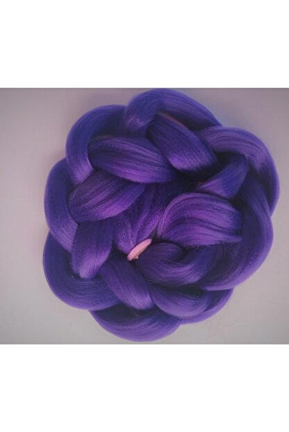 X Pression Afrika Orgusu Ve Rasta Icin Sentetik Sac 165 Gr 210 Cm Mor Purple 2 Trendyol