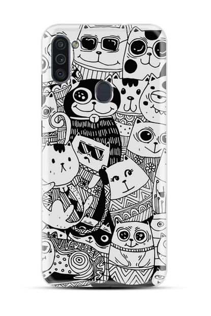 Kilifland Samsung Galaxy M11 Silikon Resimli Kapak Cat Family Pattern Stok 1038 Trendyol