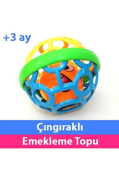Canem Cingirakli Emekleme Topu Oyuncak Cingirakli Top Asortili Trendyol