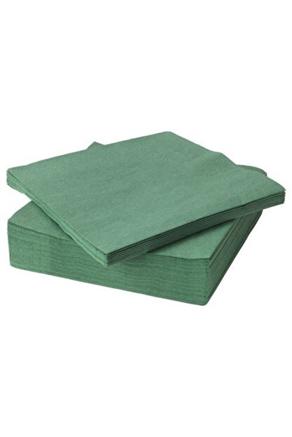 Area Online Fantastisk 3 Katli Pecete 50 Adet Koyu Yesil Trendyol