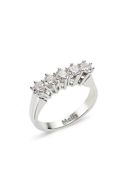Melis Gold Kadin Altin Swarovski Bestas Alyans Ay000073 Trendyol