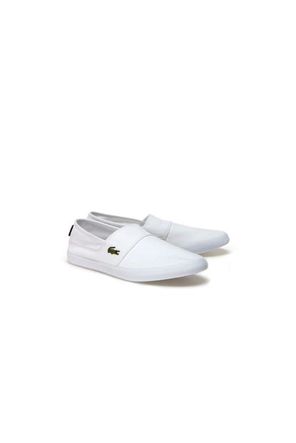 Lacoste Marice Erkek Beyaz Slip On Trendyol