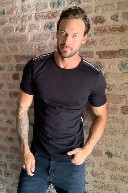 Trendyol Man Siyah Erkek T Shirt Tmnss20ts1299 Trendyol