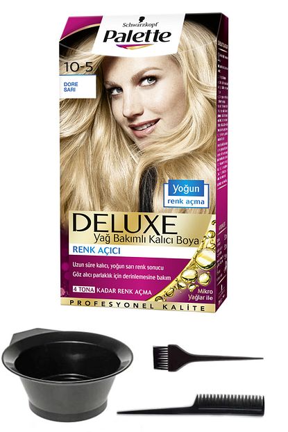 Schwarzkopf Hair Mascara Palette Deluxe 10 5 Dore Sari Sac Boyasi Ve Sac Boyama Seti Trendyol