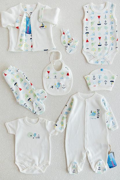 Babymod Denizci Erkek Bebek Hastane Cikisi Bebek Takimi Trendyol
