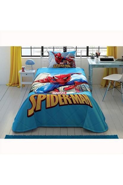 tac lisansli spiderman orumcek adam yatak ortusu seti fiyati yorumlari trendyol