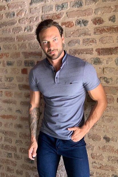 Trendyol Man Gri Erkek Polo Yaka T Shirt Tmnss20po0013 Trendyol