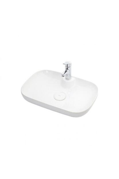Lapino Premium Class 60 Cm Tezgah Ustu Lavabo Beyaz Renk Trendyol