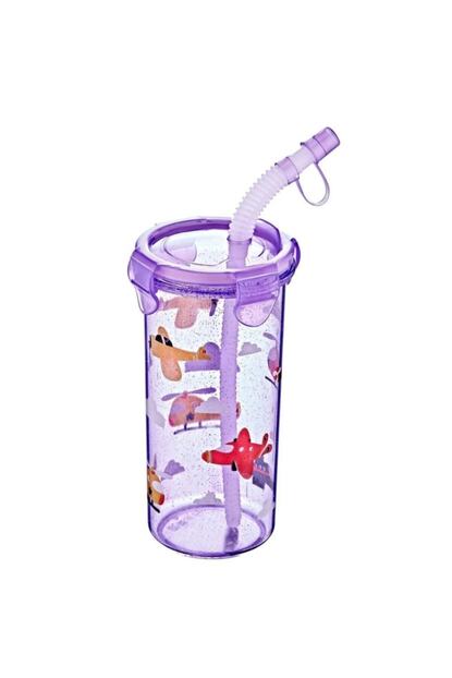 Akay Plastik Bee6013 Sizdirmaz Pipetli Bardak Renkli Mor Trendyol