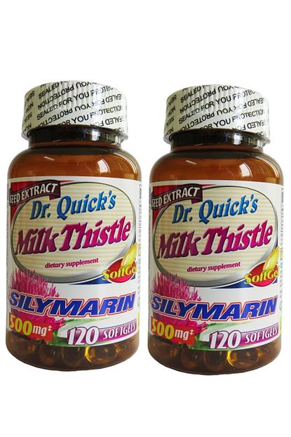 Dr Quicks Milk Thistle 500 Mg 120 Softgels Trendyol