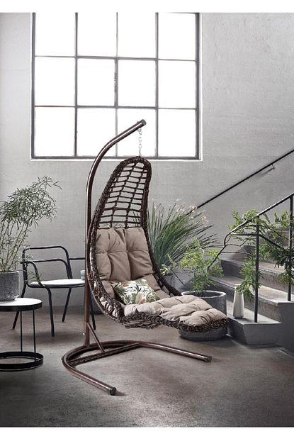 Capri Swing Trend Salincak Tekli Bahce Balkon Salincagi Rattan Bodrum Salincak Trendyol