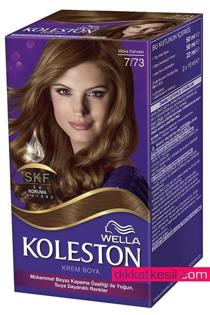 Koleston Wella Kit Moka Kahve Sac Boyasi No 7 73 Trendyol