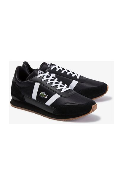 Lacoste Partner 120 4 Sma Erkek Siyah Gri Sneaker 739sma0047 Trendyol