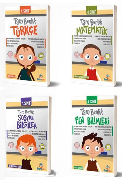 Bilimyolu Yayinlari Bilimyolu 4 Sinif Tam Benlik Soru Bankasi Seti 4 Kitap Trendyol