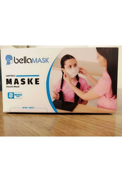Medikal Cerrahi Maske Cocuklar Icin 50 Adet 3 Katli Ultrasonik Govde 3 Katli Telsiz Uts Kayitli Trendyol