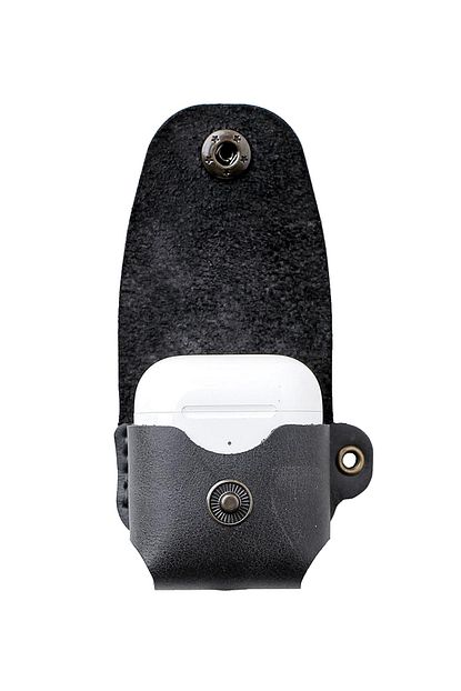 Roarcraft Antrasit Airpods Deri Kilif Trendyol