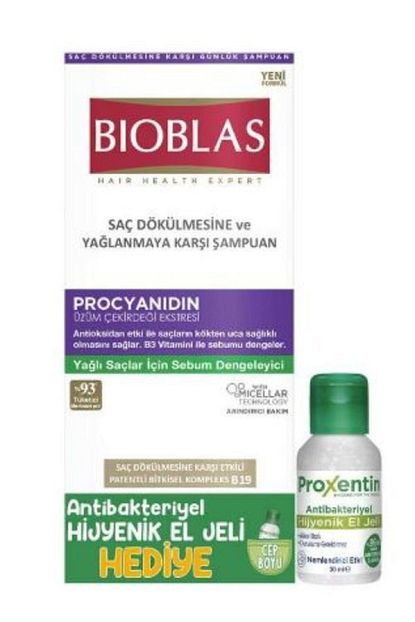 Bioblas Yagli Sac Dokulmelerine Ve Yaglanmaya Karsi Sampuan Antibakteriyel Hijyenik El Jeli Hediye Fiyati Yorumlari Trendyol