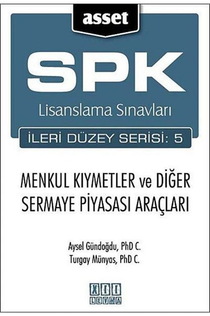 On Iki Levha Yayinlari Asset Asset Menkul Kiymetler Ve Diger Sermaye Piyasasi Araclari Spk Lisanslama Sinavlari Ileri Duzey Trendyol