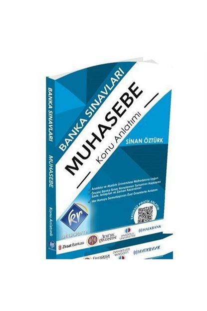 Kr Egitim Yayinlari Banka Sinavlari Muhasebe Konu Anlatimi Kitabi Trendyol