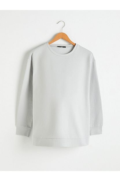 Lc Waikiki Kadin Gri Hamile Sweatshirt Trendyol