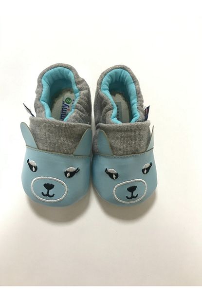 Pommy Kids Kopek Desenli Deri Patik Ayakkabi Trendyol
