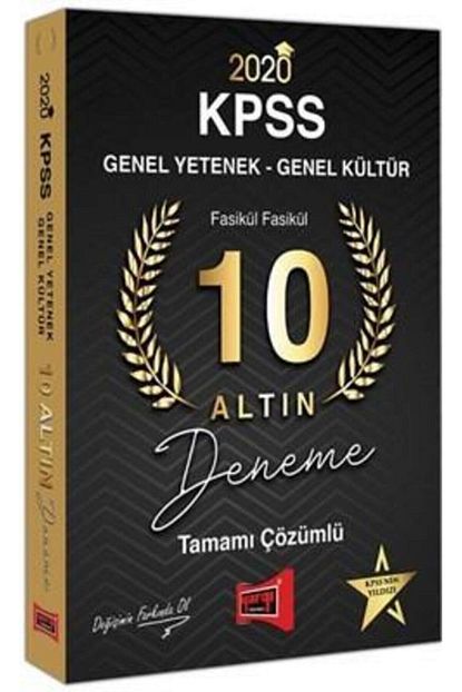 Yargi Yayinlari Kpss Genel Yetenek Genel Kultur 10 Altin Deneme Trendyol