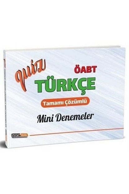 Kariyer Meslek Yayincilik 2020 Oabt Turkce Quiz Mini Deneme Sinavlari Cozumlu Trendyol