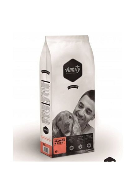 Amity Premium Somon Ve Pirincli Yetiskin Kopek Mamasi 15 Kg Trendyol