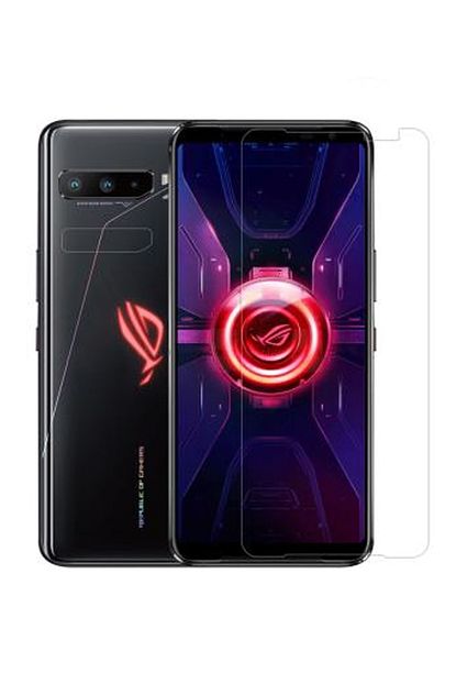asus rog phone 3 uyumlu tempered glass cam ekran koruma