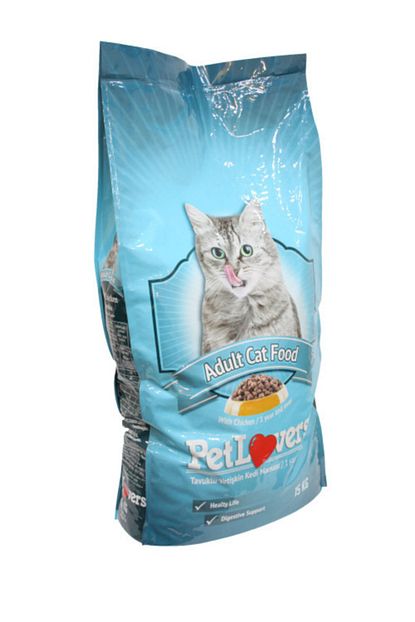 pet lovers tavuklu yetiskin kedi mamasi