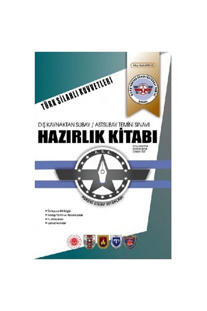 Aykitapevi Dis Kaynaktan Subay Astsubay Temini Sinav Hazirlik Kitabi Trendyol
