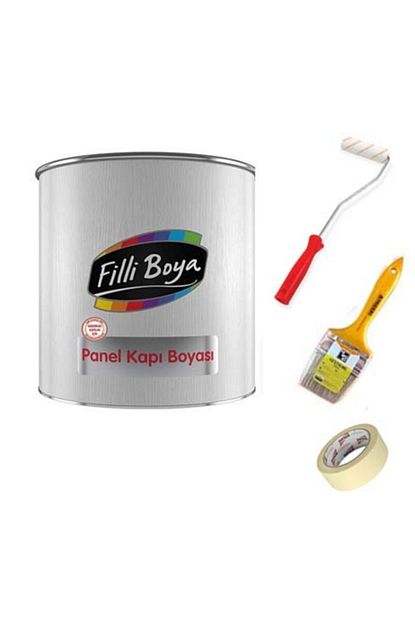 Filli Boya Panel Kapi Boyasi Seti Su Bazli Yari Mat 0 75l Hasir Kullanima Hazir Rulo Band Firca Fiyati Yorumlari Trendyol