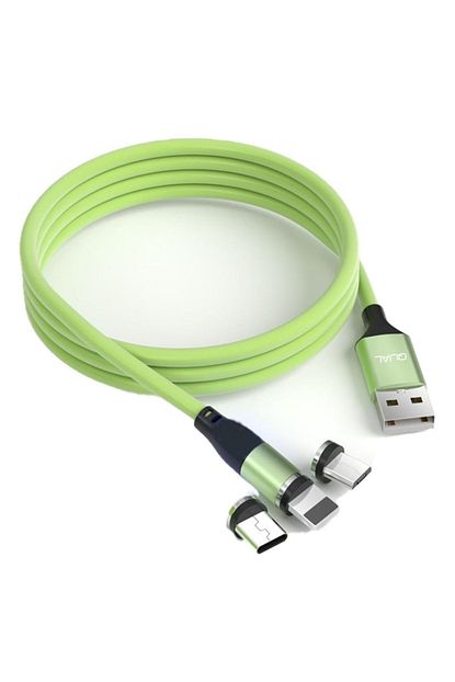 qual led isikli kablo 3a 540 kablo ucu hizli sarj kablosu ve data transfer kablosu 1 mt yesil fiyati yorumlari trendyol
