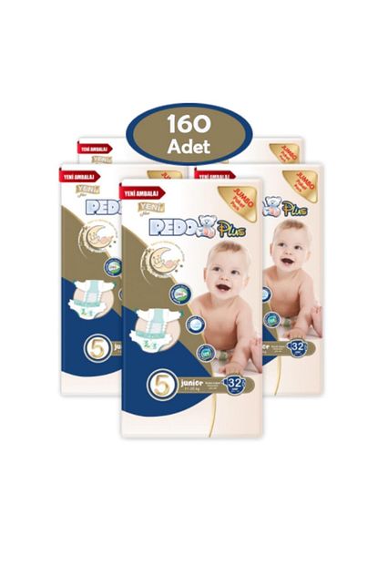 Pedo Plus Jumbo Junior 5 Numara Bebek Bezi 160 Adet 11 25kg Mega Paket Trendyol