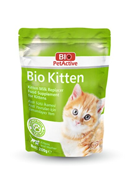 bio petactive bio kitten milk powder kedi sutu ikamesi kedi yavrulari icin tamamlayici yem 200 g fiyati yorumlari trendyol