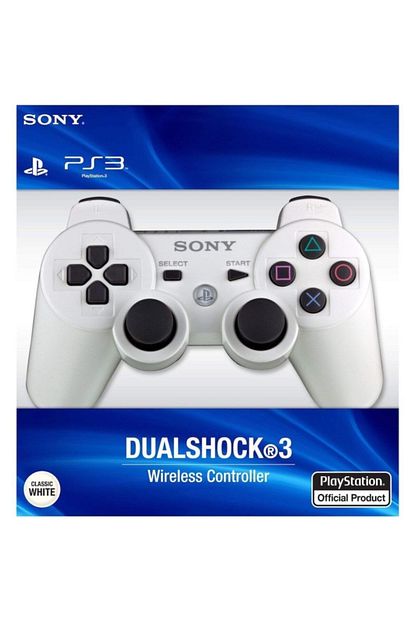 sony ps3 joystick ps3 kol beyaz 1 5 mt sarj kablosu dahil fiyati yorumlari trendyol