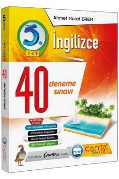 Canta Yayincilik 5 Sinif Ingilizce 40 Deneme Sinavi Canta Yayinlari Trendyol
