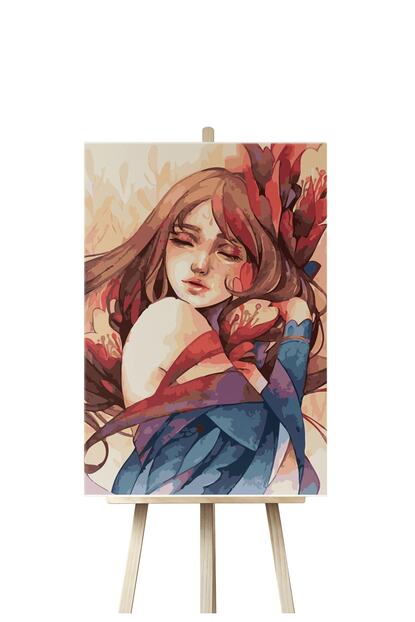 Kendinyap Uyuyan Guzel Sleeping Beauty Sayilarla Boyama Kanvas Tablo Seti 56 70 Cm Tuvale Gerili Fiyati Yorumlari Trendyol