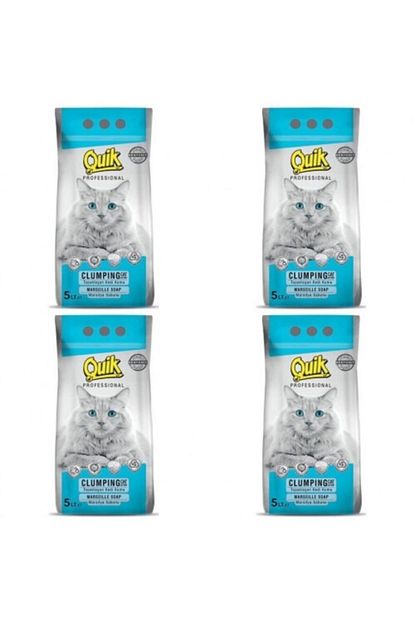 ouik bentonit 5 lt ince kedi kumu marsilya sabunlu
